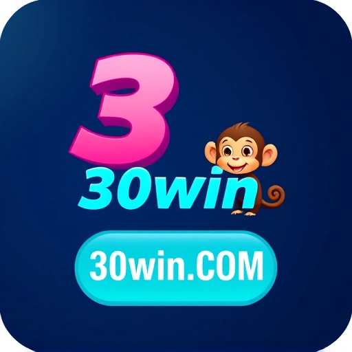 Imagem promocional da 30win mostrando a plataforma de cassino online, interface de jogos e vantagens exclusivas